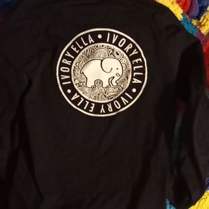 Womens Ivory Ella long sleeve tee